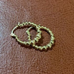 18K Gold Earrings